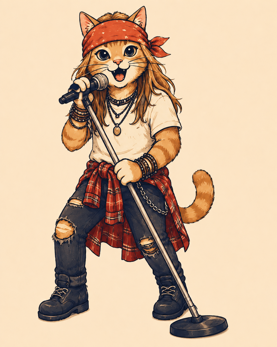 Rebel, karaoke front-cat